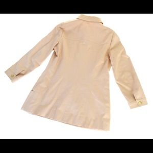 Vintage light pink rain coat